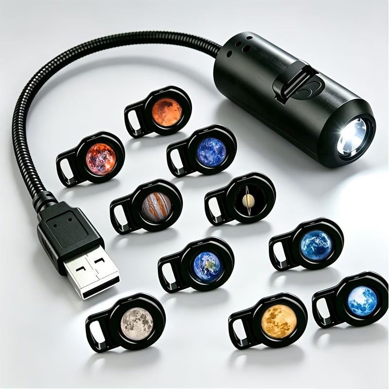 Planet Moon Projector Lamp with 10 Interchangeable Slides