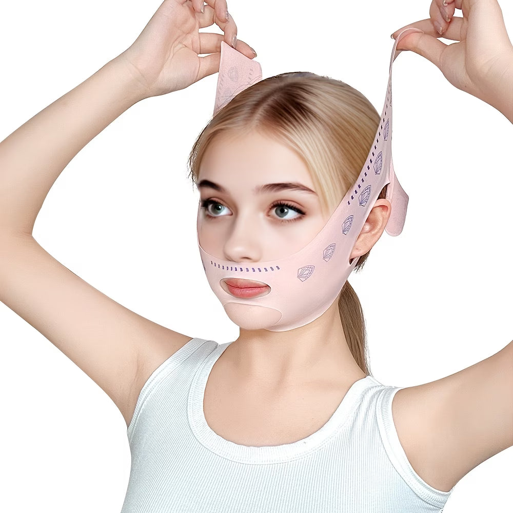 2pcs-combination, Cooling Sensation Day and Night Universal Lifting Face Mask