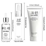 3pcs Set of Rice Sticking Korean American Multi-Effect Moisturizing Firming Cream And Eye Cream